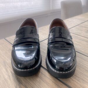 Beautiful patent leather loafers